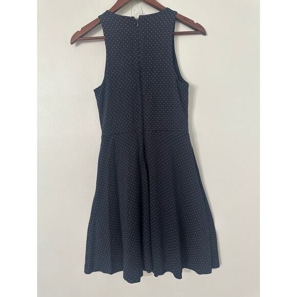 Banana Republic Polka Dot Sleeveless A-Line Dress - Size 0 - Picture 2 of 3